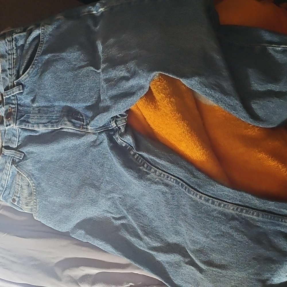 Wrangler Men's Straight Leg Blue Jeans